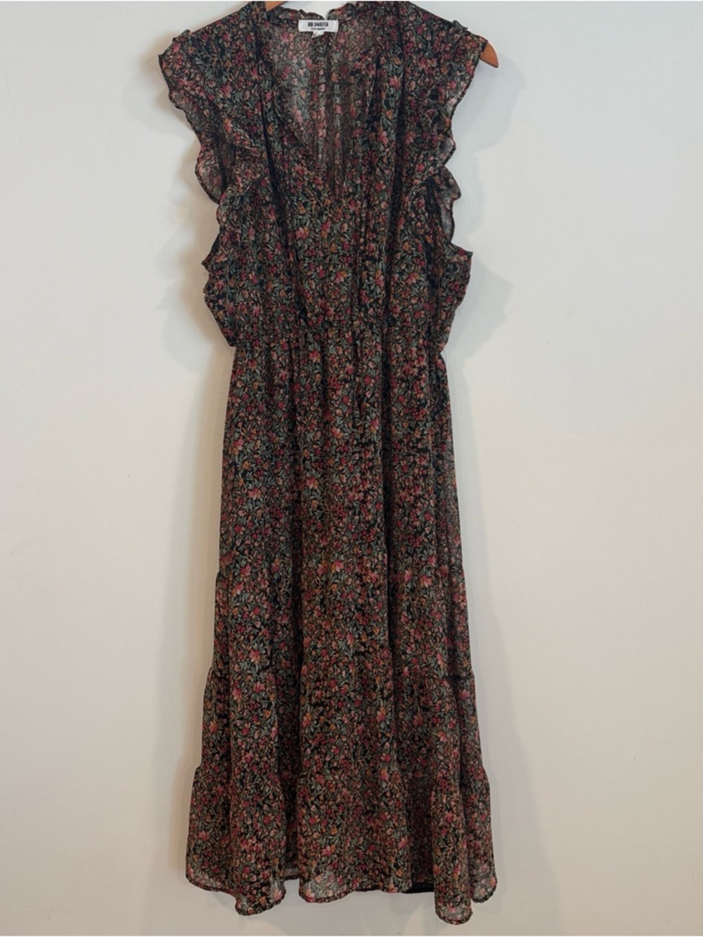 BB Dakota Boho Tiered Maxi Dress